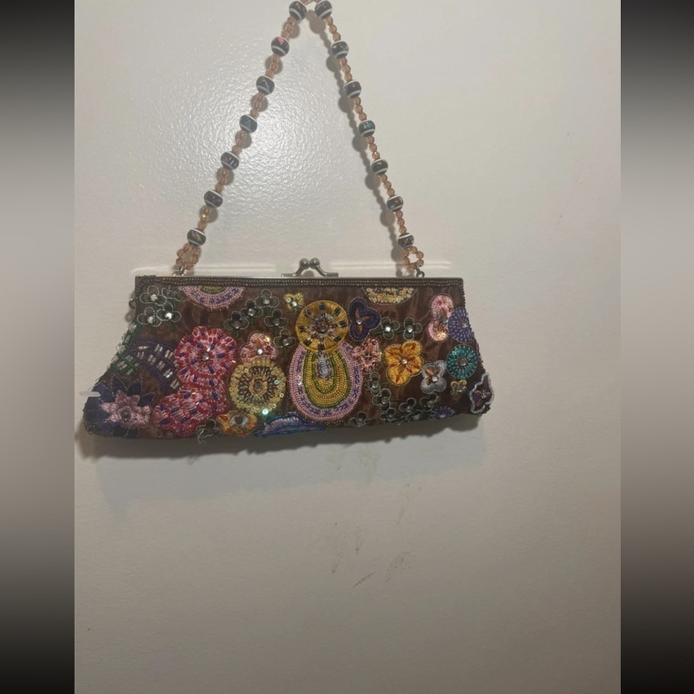 Vintage With Gm Stone Dressings Purse